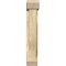 Ekena Millwork Traditional Slat Rough Sawn Bracket w/ Offset Brace, Douglas Fir, 6"W x 22"D x 34"H BKT0604X22X34TRA06RDF - alternate 4